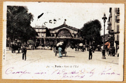 23270 / Scintillant PARIS X Gare De L'EST Attelage Hippomobile 1903 à ROUSSEAU 43 Rue Auxonne Dijon - E.R 24 - Arrondissement: 10