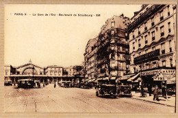 23271 / PARIS X Café-Tabac PMU Boulevard De STRASBOURG  Automobiles 1930s Gare De L'EST MALCUIT 1 - Arrondissement: 10