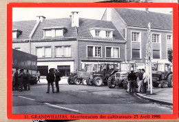 23345 / GRANDVILLIERS 60-Oise Manifestations Cultivateurs 25 Avril 1990 Boucherie Salon Collectionneurs Photo DELATTRE - Grandvilliers