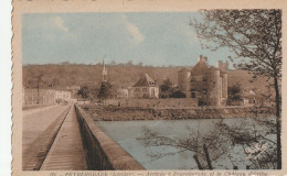 PEYREHORADE . - Arrivée à Peyrehorade Et Le Château D'Orthe - Peyrehorade