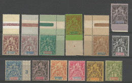 INDE N° 1 à 13 Sèrie Complète NEUF** LUXE  SANS CHARNIERE / Hingeless / MNH - Unused Stamps