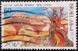 Israel 1988 Nature Reserve In The Negev   Stampworld N° 1099 - Oblitérés (sans Tabs)