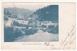 Cartolina - Ponte Di Nossa ( Valle Seriana ) Bergamo. - Bergamo