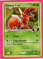 Carte Pokemon 2009 Platine Rivaux Emmergeants 48/111 Cizayox 80pv Bon Etat - Platine