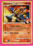 Carte Pokemon 2009 Platine Rivaux Emmergeants 43/111 Simiabraz 90pv Bon Etat - Platino