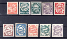 BAYERN ESSAIS FREISTAAT Versch. Farben (T7811 - Andere & Zonder Classificatie