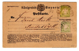 Bayern GA P2+22Y Schöne Karte (L1232 - Other & Unclassified