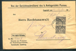 Bayern DIENST 21x GUTE PAPIERSPORTE Als MeF Von PASSAU (19651 - Other & Unclassified