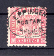 Baden POSTABLAGE EPPIMGEN Auf 18 Tadellos Gest. (K2291 - Other & Unclassified