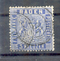 Baden 10c FARBE Gest. BPP 250EUR (11870 - Autres & Non Classés