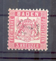 Baden 18 UHRRADSTEMPEL 11 Gest. (G1784 - Other & Unclassified