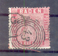 Baden 12 Mit Duplexentwertung Gest. 220EUR (14777 - Autres & Non Classés