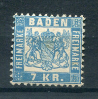 Baden 25b FARBE * MH 55EUR (78167 - Otros & Sin Clasificación