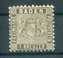 Baden 13a Ungummiert * MH 35EUR (AA0961 - Other & Unclassified