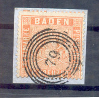 Baden 11a Herrlich Auf Gest. Luxusbriefstück 100EUR (13090 - Andere & Zonder Classificatie