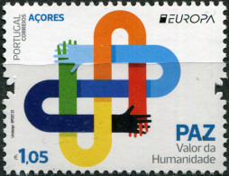 AZORES - 2023 - STAMP MNH ** - Peace, Humanity's Highest Value - Açores