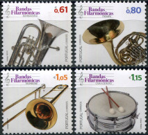 PORTUGAL - 2023 - SET MNH ** - Musical Instruments Of The Philharmonic Bands - Ungebraucht