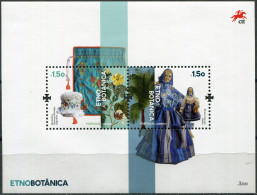 PORTUGAL - 2023 - SOUVENIR SHEET MNH ** - Ethnobotany In Portugal - Ungebraucht