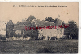 03-  COURCAIS - CHATEAU DE LA FORET DE MONTVOISIN - Otros & Sin Clasificación