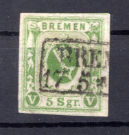 Bremen 4a Schönes Stück Gest. 380EUR (T7443 - Brême