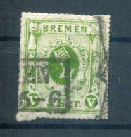 Bremen 9c Schönes Stück Gest. * MH 600EUR (T6218 - Brême