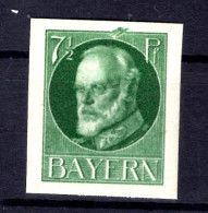 Bayern 113B PFI ABART ** MNH POSTFRISCH BPP (L8695 - Andere & Zonder Classificatie