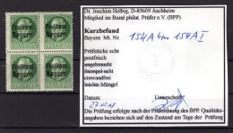Bayern 154AI ABART ** MNH POSTFRISCH BPP BEFUND -,-EUR (K6569 - Andere & Zonder Classificatie