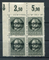 Bayern PLATTENNUMMER 3 Auf 2 Auf  122 Tadellos ** MNH POSTFRISCH (78690 - Other & Unclassified