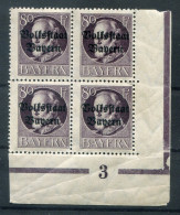 Bayern PLATTENNUMMER 3 Auf 127 Tadellos ** MNH POSTFRISCH (78699 - Altri & Non Classificati