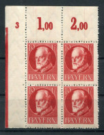 Bayern PLATTENNUMMER 3 Auf  114 Tadellos ** MNH POSTFRISCH (78640 - Altri & Non Classificati