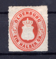 Oldenburg 16Ab Farbfrisch * MH 300EUR (T7024 - Oldenbourg