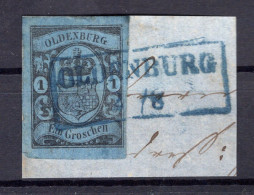 Oldenburg 6 Herrlich Auf Gest. Luxusbriefstück (T7044 - Oldenburg