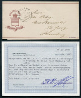 Helgoland GA S2II Mit Stempel Type V Gest. BPP Befund 150EUR (T3546 - Héligoland