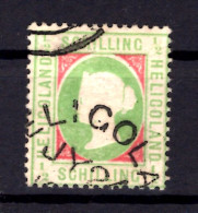 Helgoland 6e Schönes Stück Gest.+gepr. 600EUR (T9052 - Helgoland