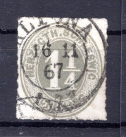 Schleswig-H. 18c Tadellos Gest. 60EUR (T7373 - Schleswig-Holstein