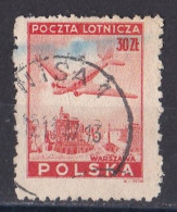 Pologne -  Poste Aérienne  Y&T  N ° 15  Oblitéré - Usati