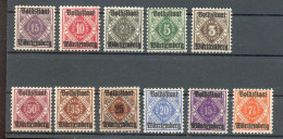 Württemberg 134/43 SATZ** MNH POSTFRISCH 55EUR (70025 - Other & Unclassified