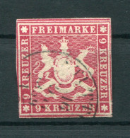 Württemberg 9 LUXUS Gest. 90EUR (B0878 - Autres & Non Classés