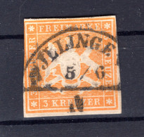 Württemberg 7 Mit SEGMENT ILLINGEN Gest. (19108 - Autres & Non Classés