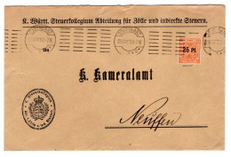 Württemberg 240 Selt. EF BPP (K1636 - Other & Unclassified