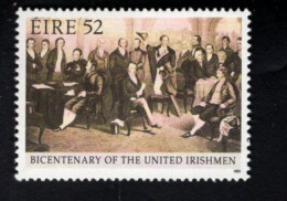 1990878341 1991 SCOTT 838 (XX) POSTFRIS MINT NEVER HINGED   - SOCIETY OF UNITED IRISHMEN - BICENT. - Unused Stamps