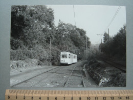 Photo Cliché J. BAZIN - Mariemont - Tram - Tramway - Ligne 30 - Morlanwelz