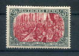 DR-Germania 81Ab Tadellos * MH BPP 350EUR (K3266 - Unused Stamps