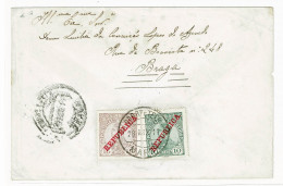 Portugal, 1911, # 172/3, Para Braga - Lettres & Documents