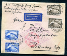 DR-Weimar ZEPPELIN 438/39 Per Zwei Auf SAF 1930 (K9357 - Altri & Non Classificati