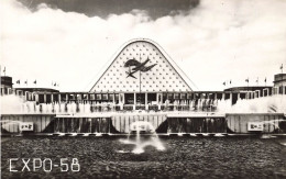 BELGIQUE - Bruxelles - Exposition Universelle 1958 - Place De La Belgique Et Les Grands Palais - Carte Postale - Wereldtentoonstellingen