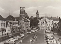 D-03046 Cottbus - Altmarkt - Parkplatz - Motorrad - Cars - Peugeot - Trabant - Wartburg - Cottbus