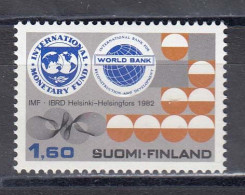 Finland 1982 - Assembly Of Committees Of The International Monetary Fund And The World Bank, Mi-Nr. 901, MNH** - Ungebraucht