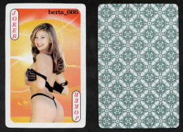 # 1 Joker Playing Card * Erotic Woman - Carte Da Gioco