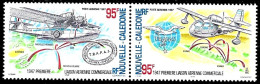 Nouvelle Calédonie 1997 - Yvert Nr. PA 345/346 Se Tenant - Michel Nr. 1106/1107 Zusammendruck ** - Unused Stamps